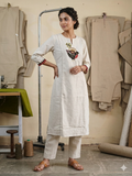 applique kurta set